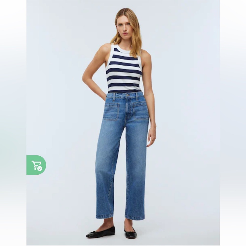 Tall Emmett Wide-Leg Full Length Jean Madewell